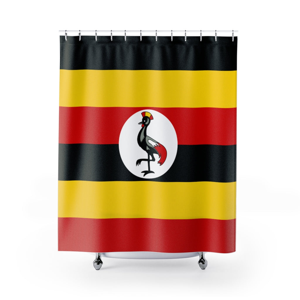 UGANDA Shower Curtains – Funny Shrimp