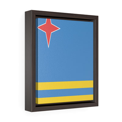 ARUBA Vertical Framed Premium Gallery Wrap Canvas