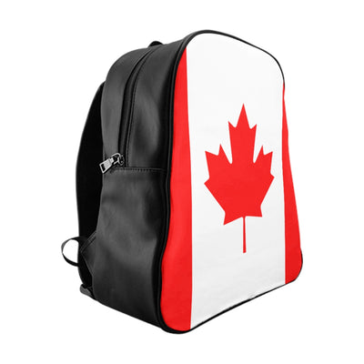 Canada flag School Backpack