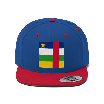 CENTRAL AFRICAN Unisex Flat Bill Hat