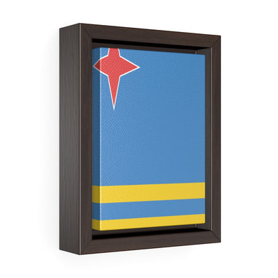 ARUBA Vertical Framed Premium Gallery Wrap Canvas