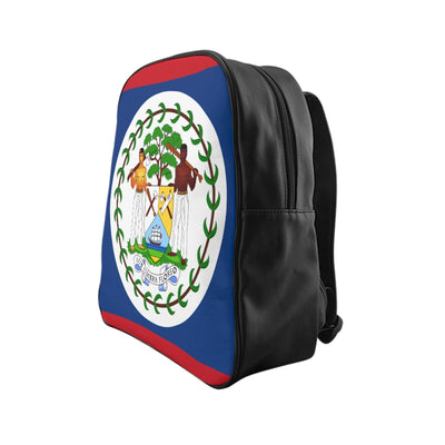 BELIZE FLAG School Backpack