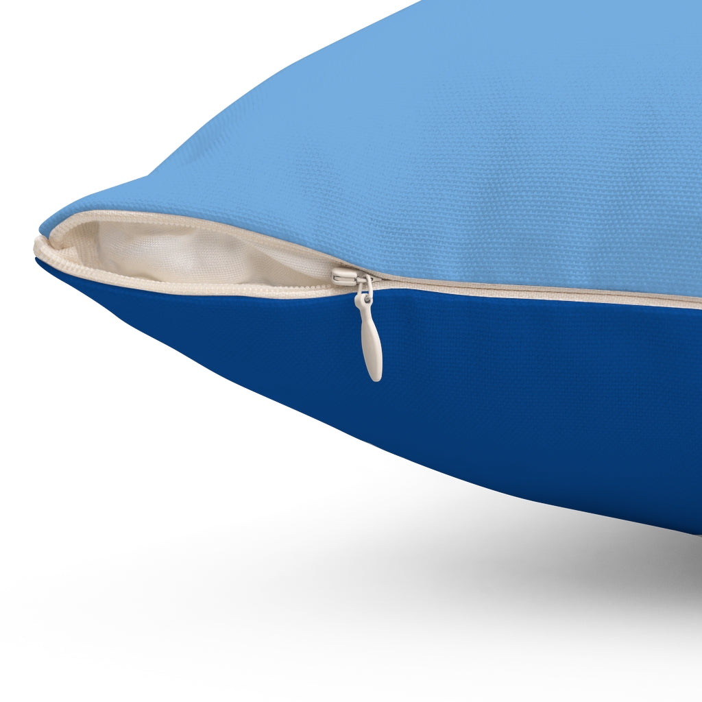 Argentina flag Spun Polyester Square Pillow