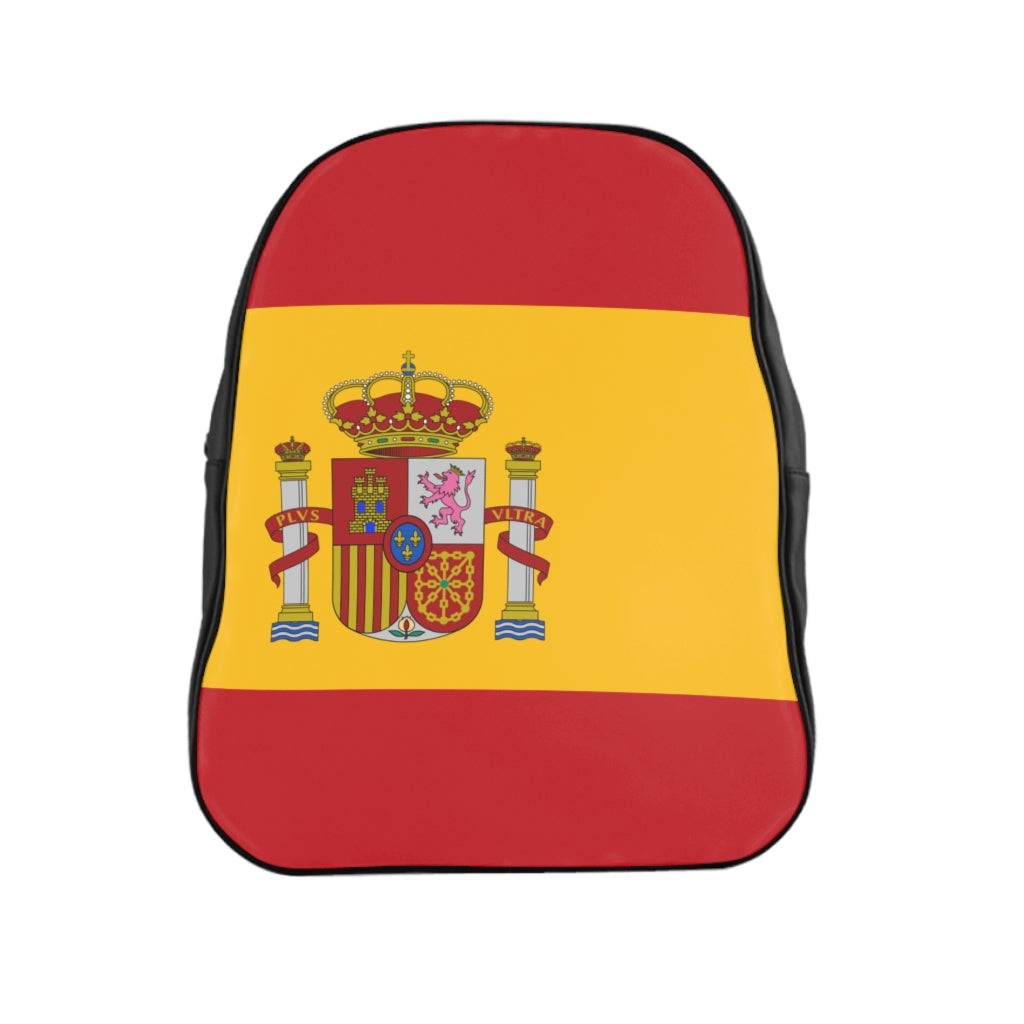 SPAIN FLAG School Backpack