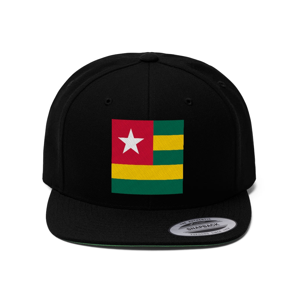 TOGO Unisex Flat Bill Hat