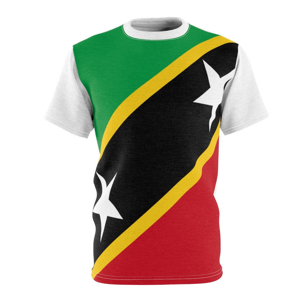 SAINT KITTS AND NEVIS Unisex AOP Cut & Sew Tee