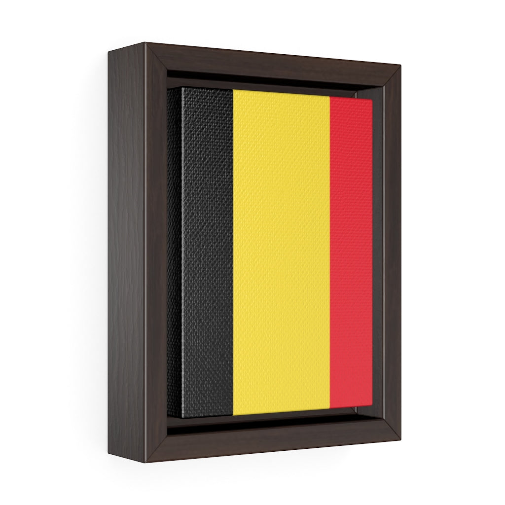 BELGIUM Vertical Framed Premium Gallery Wrap Canvas