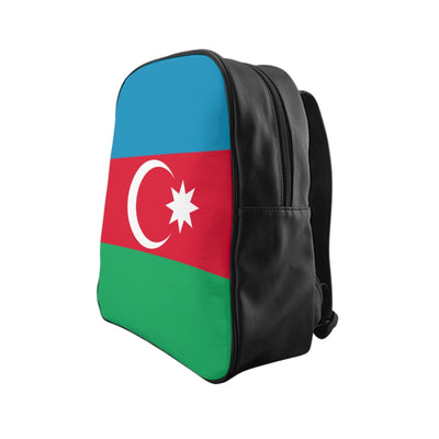 AZERBAIJAN FLAG School Backpack