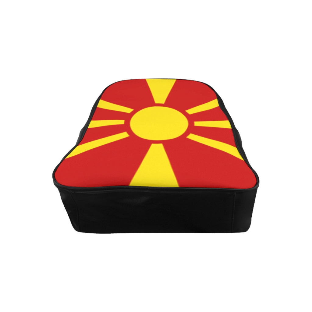 MACEDONIA FLAG School Backpack