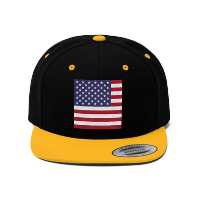 United states Unisex Flat Bill Hat