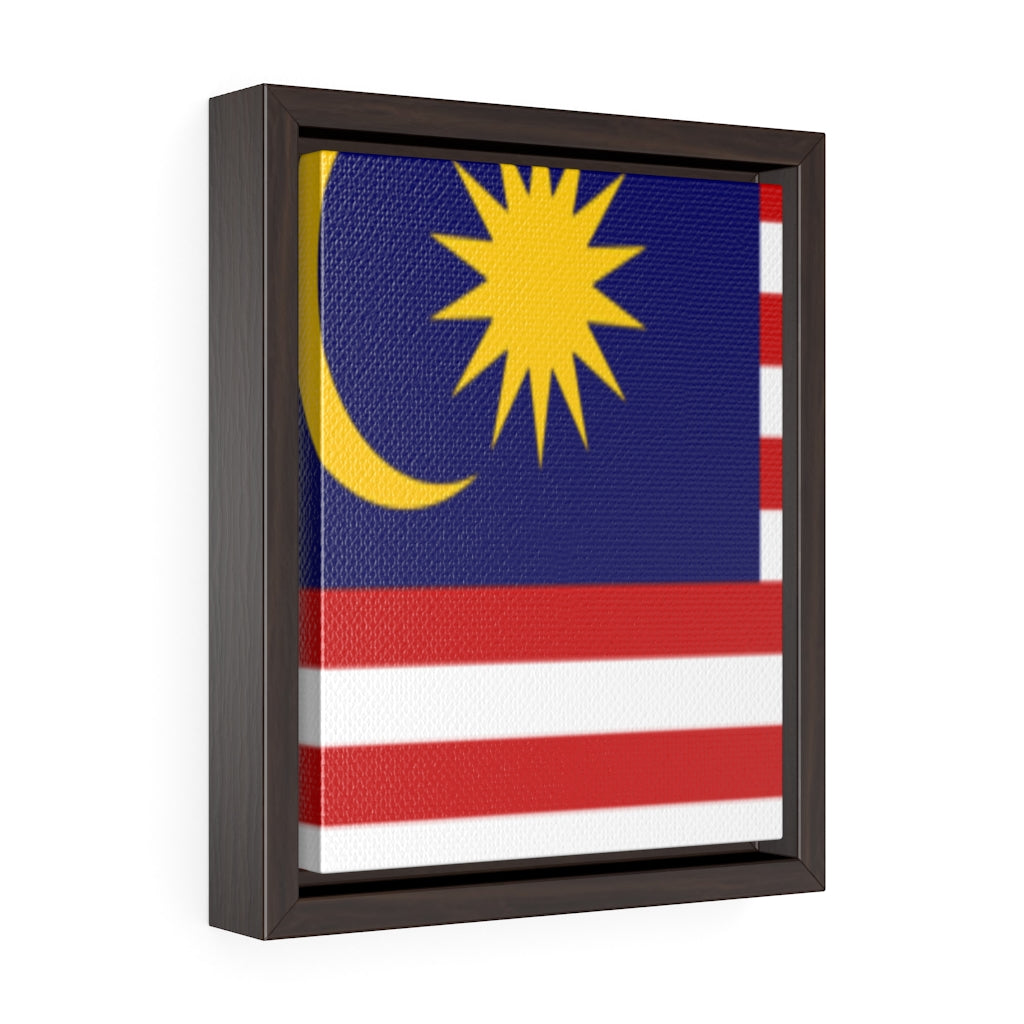 MALAYSIA Vertical Framed Premium Gallery Wrap Canvas