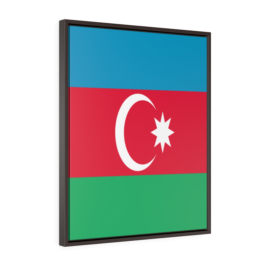 AZERBAIJAN Vertical Framed Premium Gallery Wrap Canvas