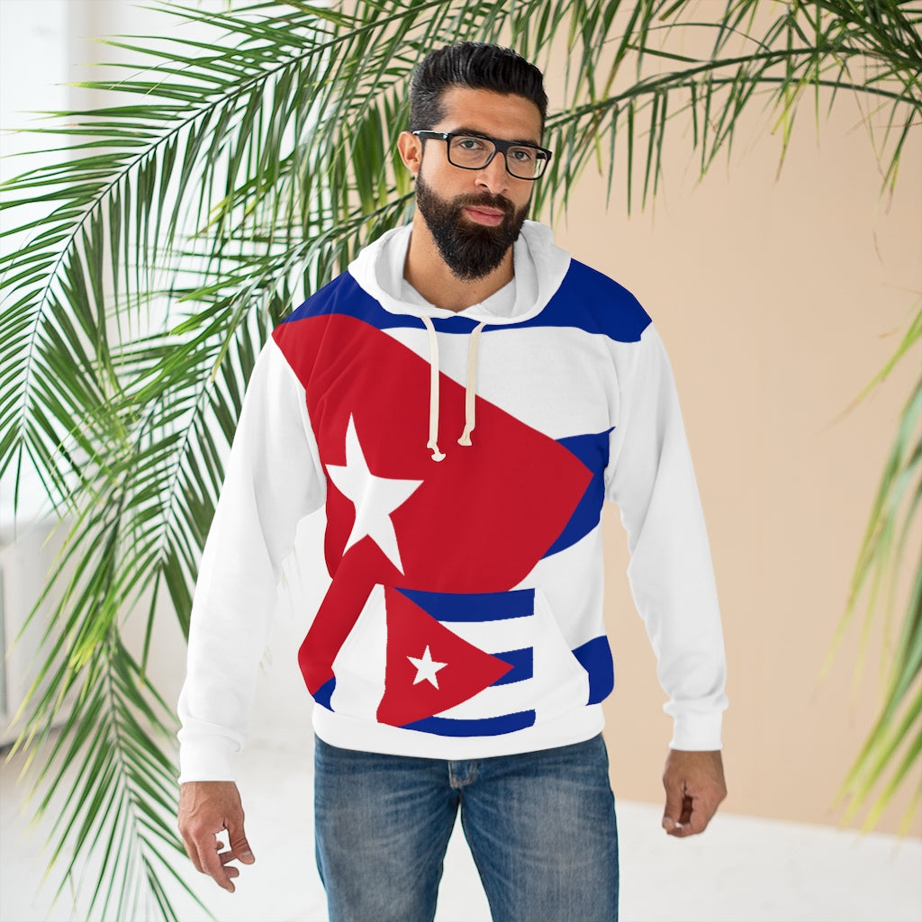 Cuba AOP Unisex Pullover Hoodie