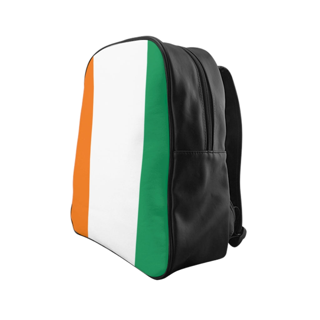 COTE D'IVOIRE/ IVORY COAST  FLAG School Backpack