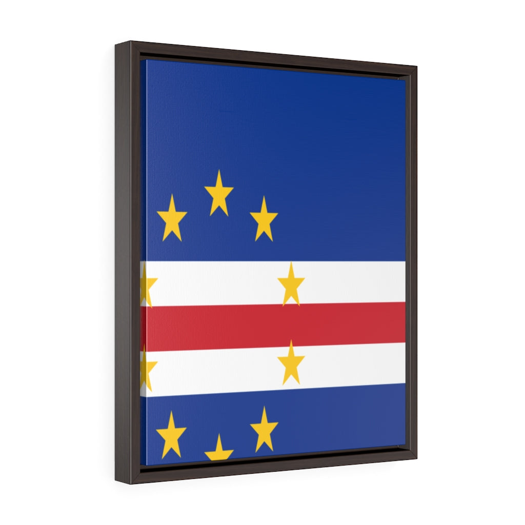 CAPE VERDE Vertical Framed Premium Gallery Wrap Canvas