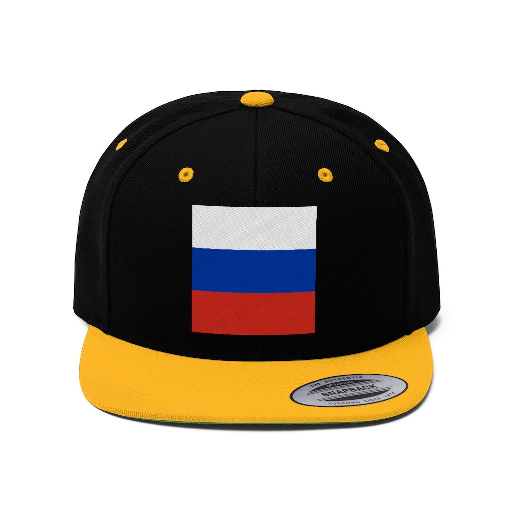 RUSSIA Unisex Flat Bill Hat