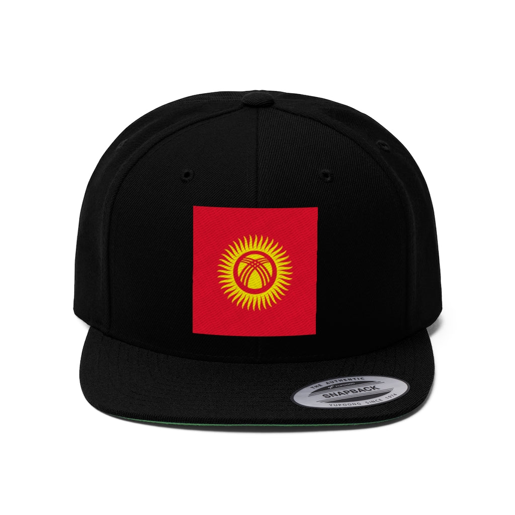 KYRGYZSTAN Unisex Flat Bill Hat