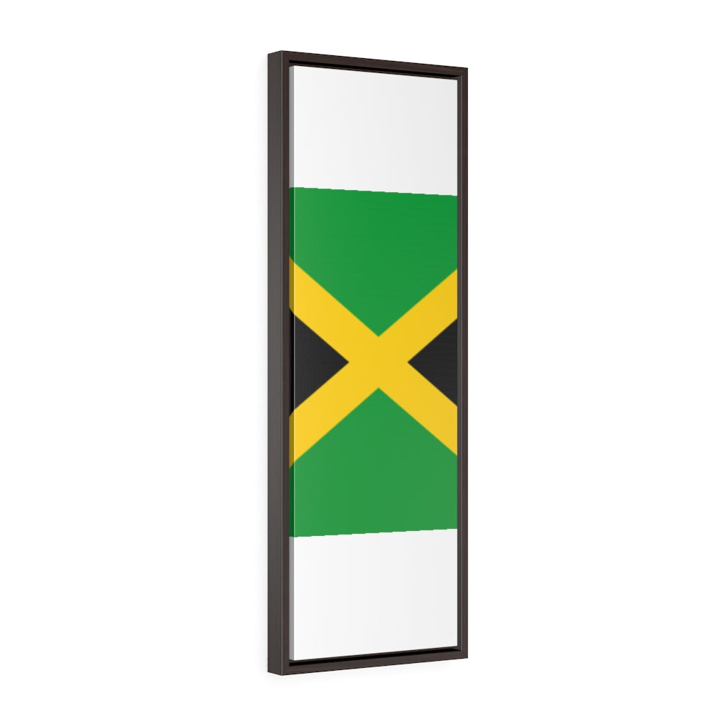 JAMAICA Vertical Framed Premium Gallery Wrap Canvas