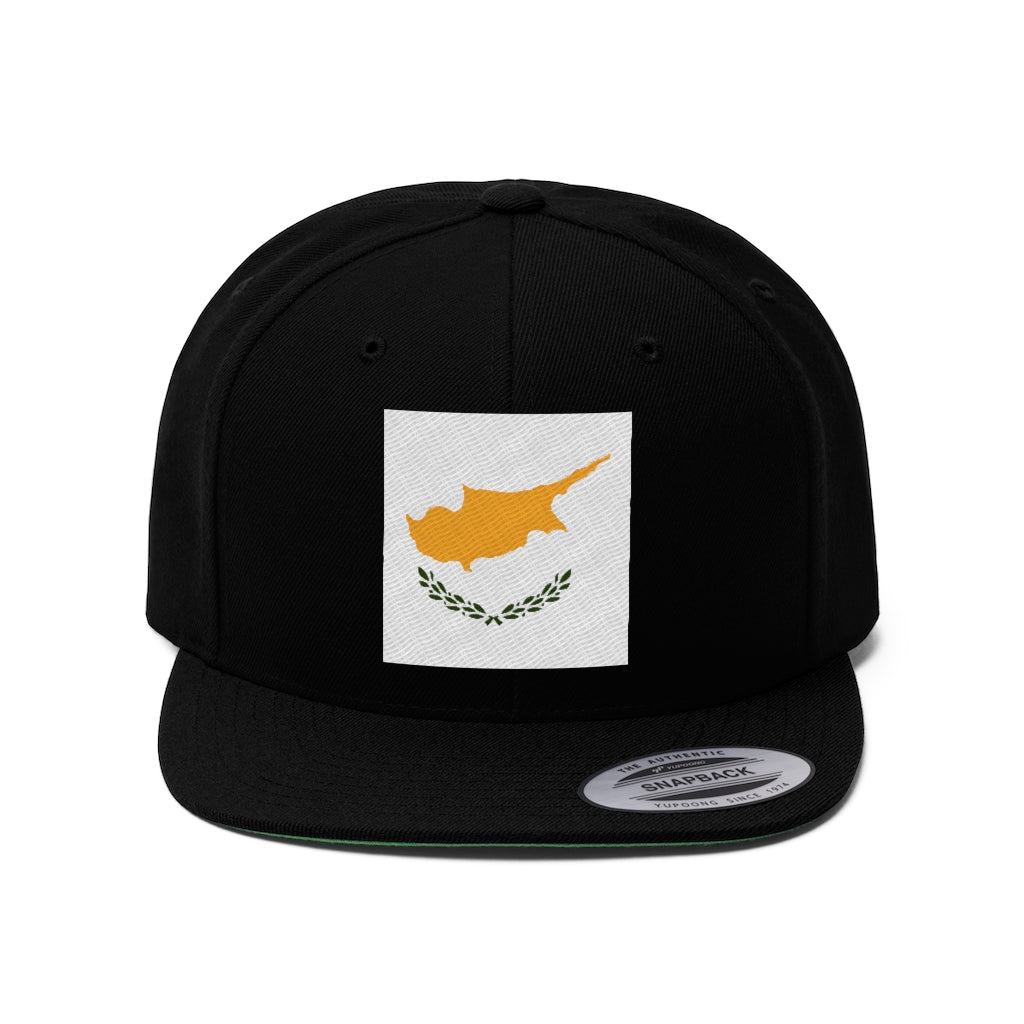 CYPRUS Unisex Flat Bill Hat