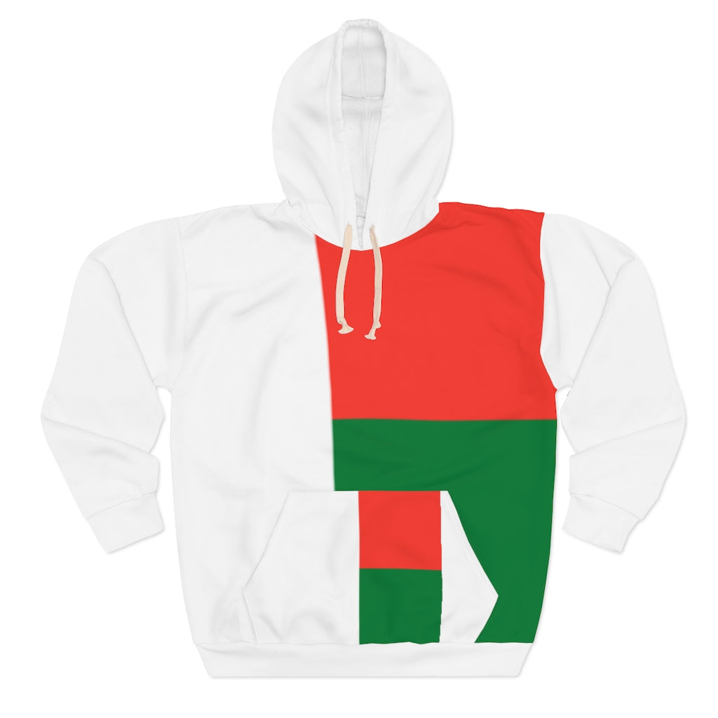 Madagascar AOP Unisex Pullover Hoodie