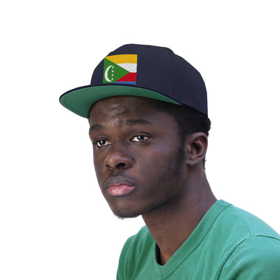 COMOROS Unisex Flat Bill Hat