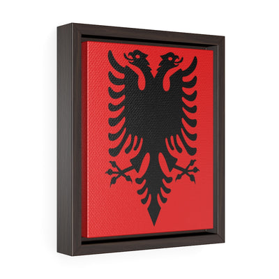 ALBANIA Vertical Framed Premium Gallery Wrap Canvas