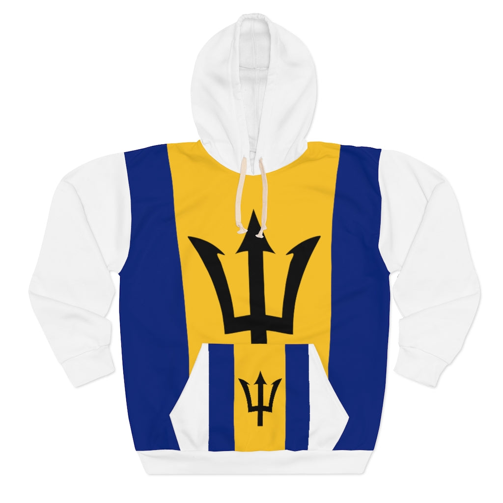 Barbados AOP Unisex Pullover Hoodie