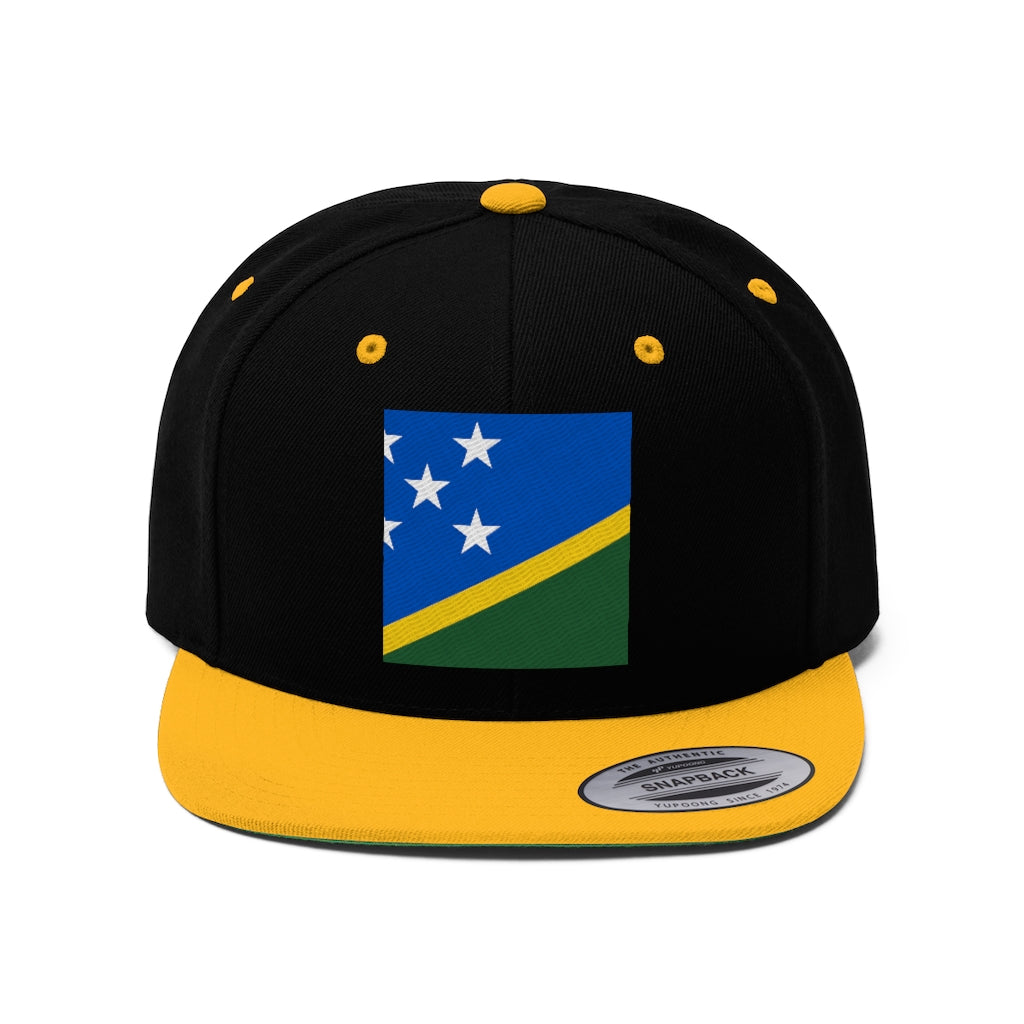 SOLOMON ISLANDS Unisex Flat Bill Hat