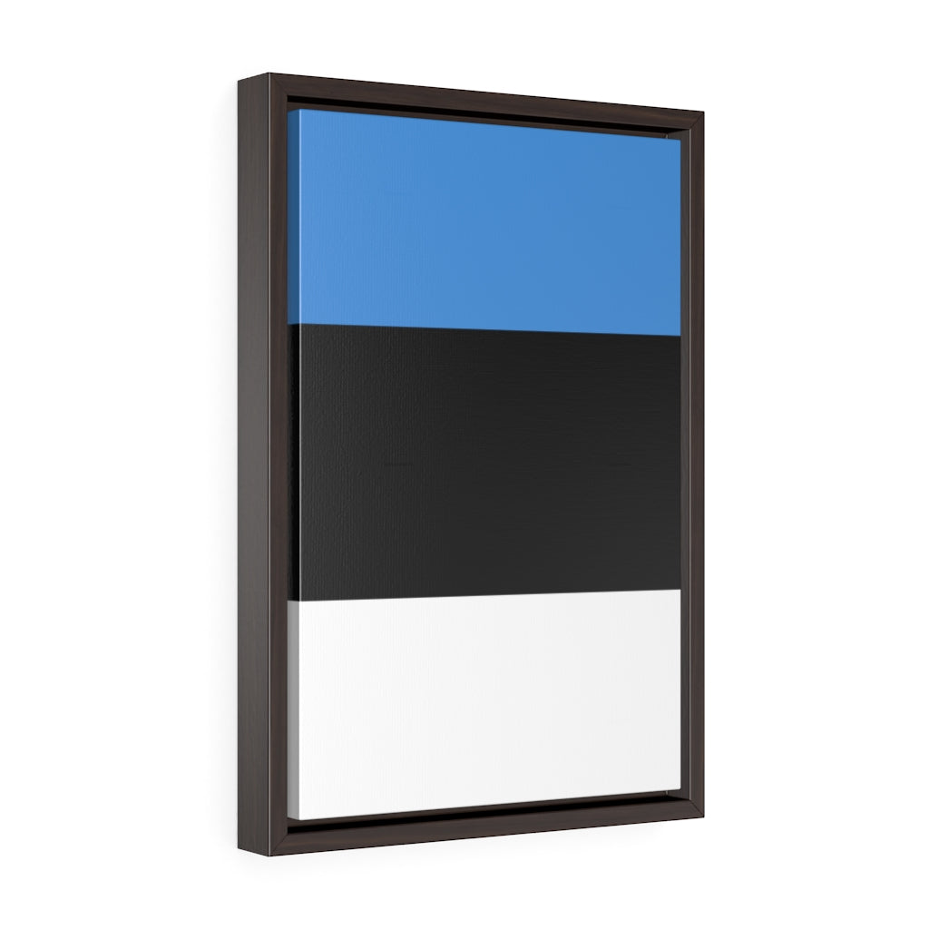 ESTONIA Vertical Framed Premium Gallery Wrap Canvas