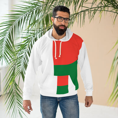 Madagascar AOP Unisex Pullover Hoodie