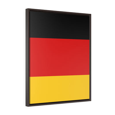 GERMANY Vertical Framed Premium Gallery Wrap Canvas