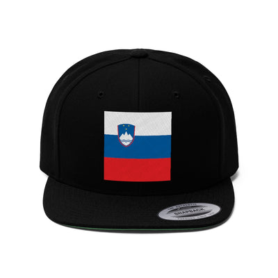 SLOVENIA Unisex Flat Bill Hat