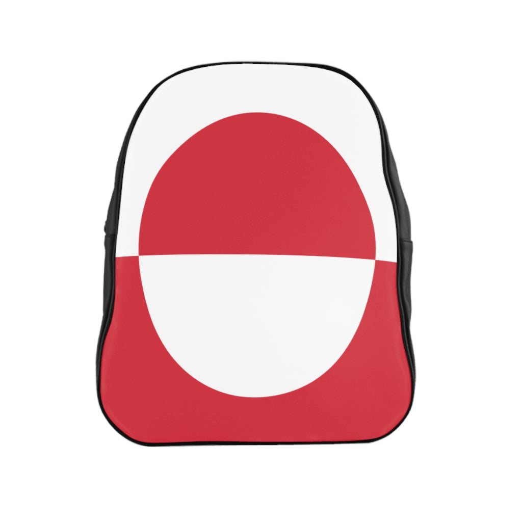 GREENLAND FLAG School Backpack