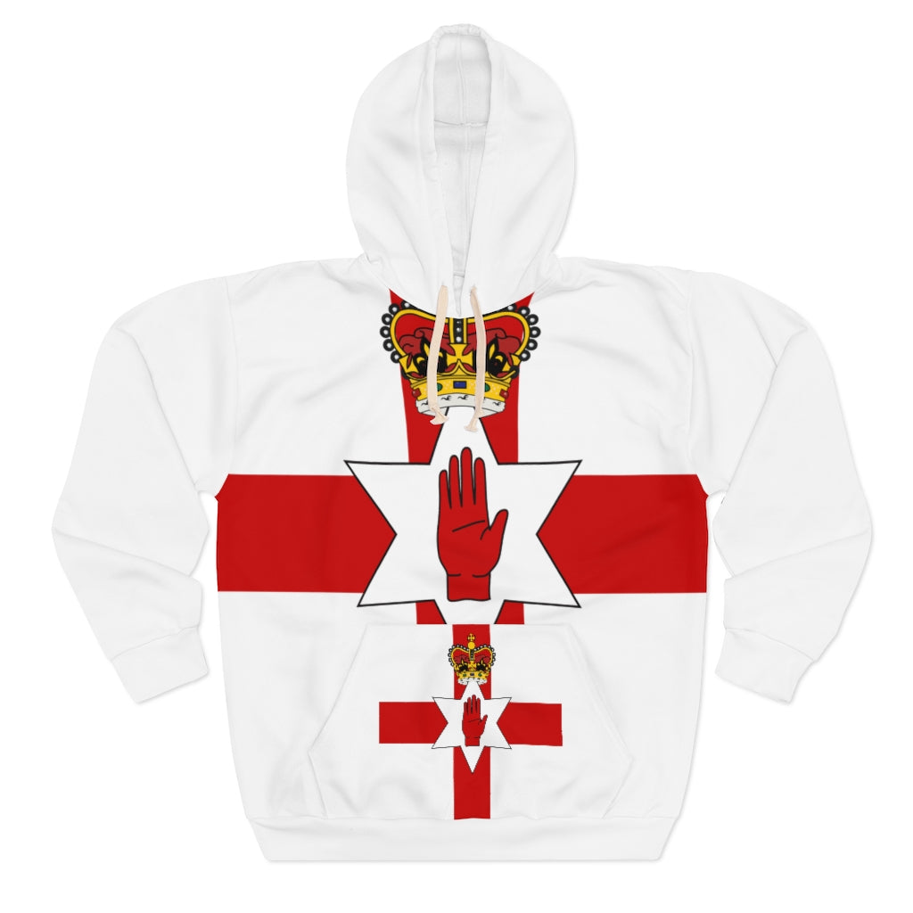 Northern Ireland AOP Unisex Pullover Hoodie