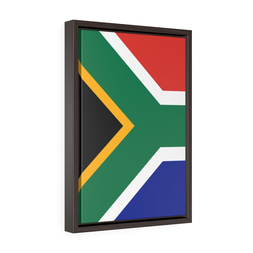 SOUTH AFRICA Vertical Framed Premium Gallery Wrap Canvas