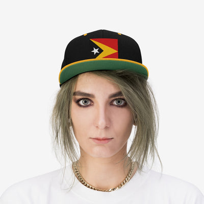 EAST TIMOR Unisex Flat Bill Hat