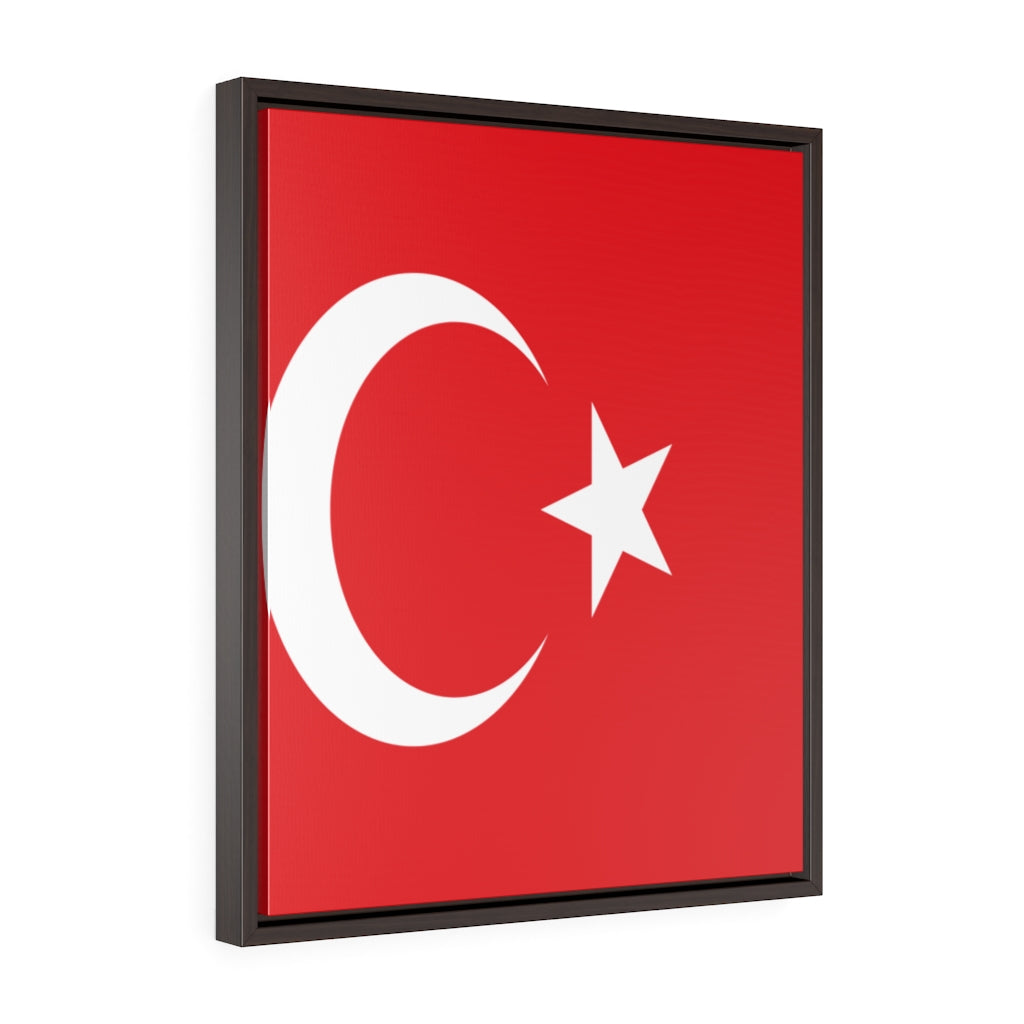 TURKEY Vertical Framed Premium Gallery Wrap Canvas