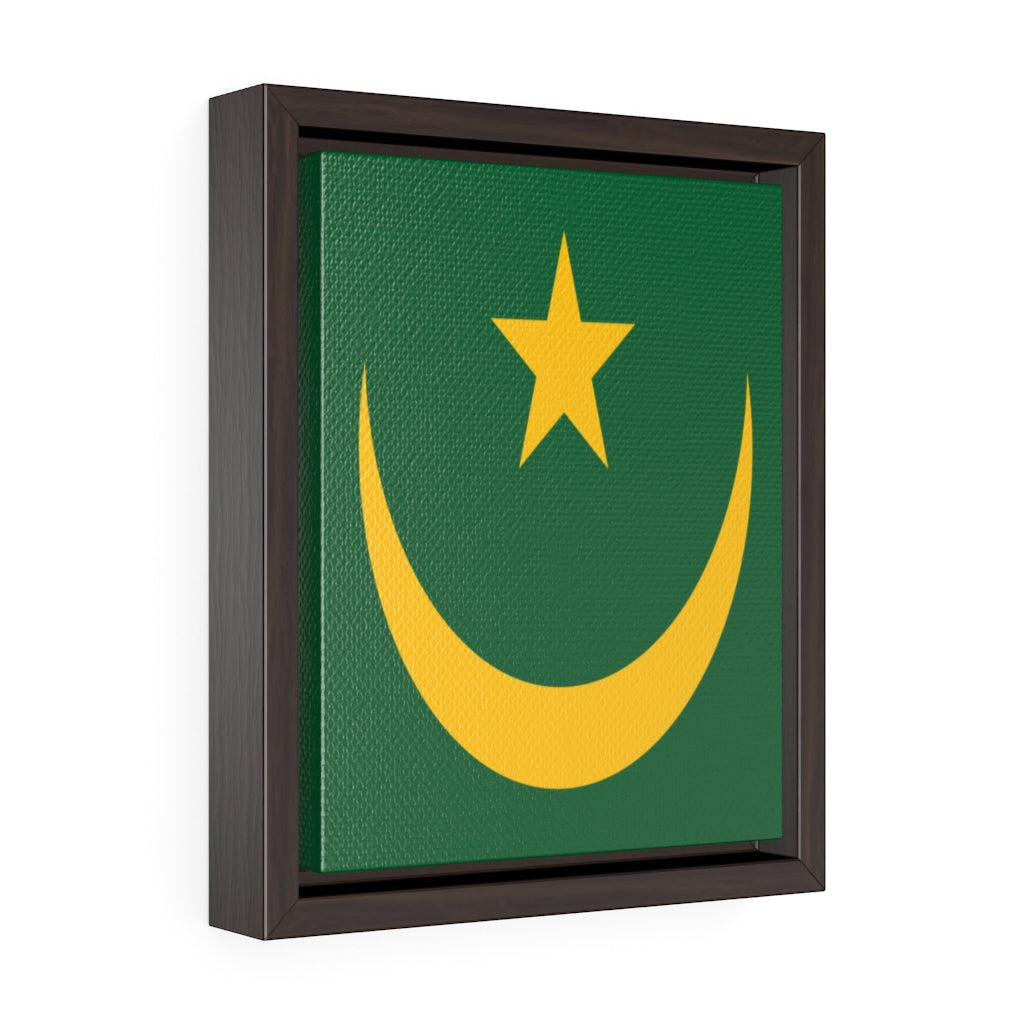 MAURITANIA Vertical Framed Premium Gallery Wrap Canvas