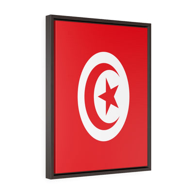 TUNISIA Vertical Framed Premium Gallery Wrap Canvas