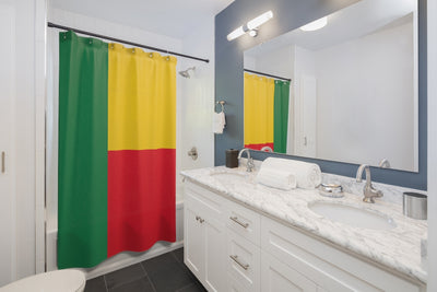 BENIN Shower Curtains