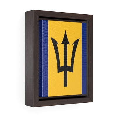 BARBADOS Vertical Framed Premium Gallery Wrap Canvas