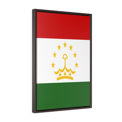 TAJIKISTAN Vertical Framed Premium Gallery Wrap Canvas