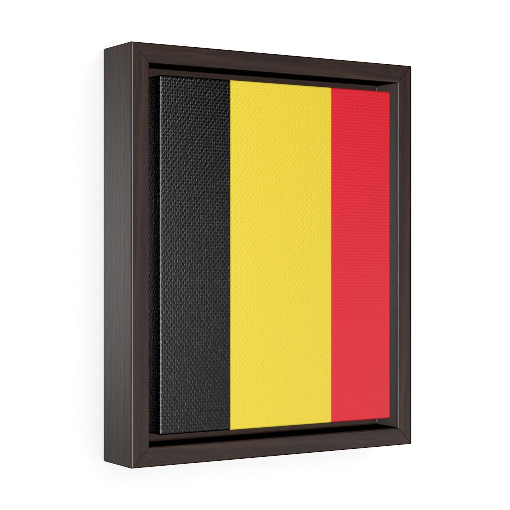 BELGIUM Vertical Framed Premium Gallery Wrap Canvas