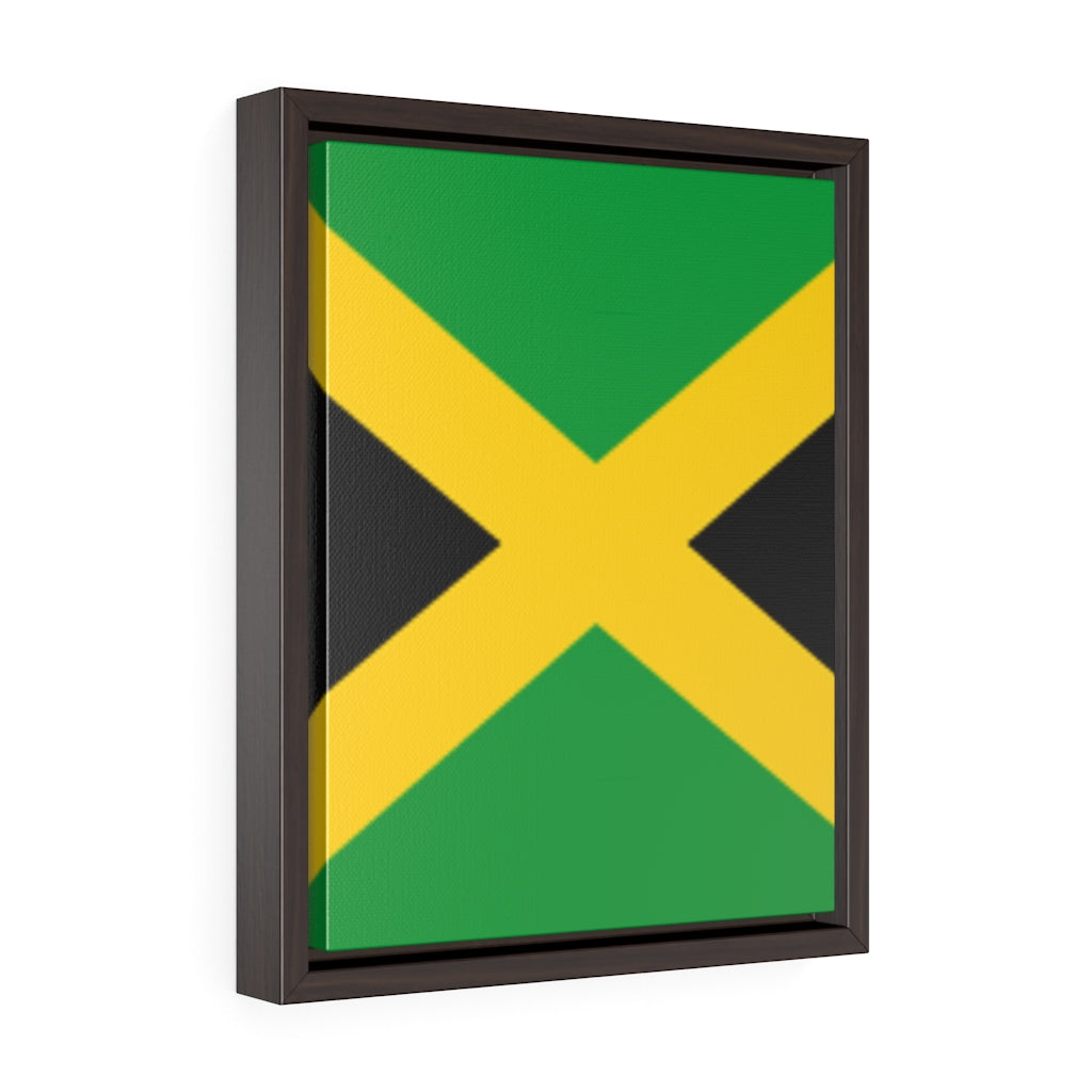 JAMAICA Vertical Framed Premium Gallery Wrap Canvas