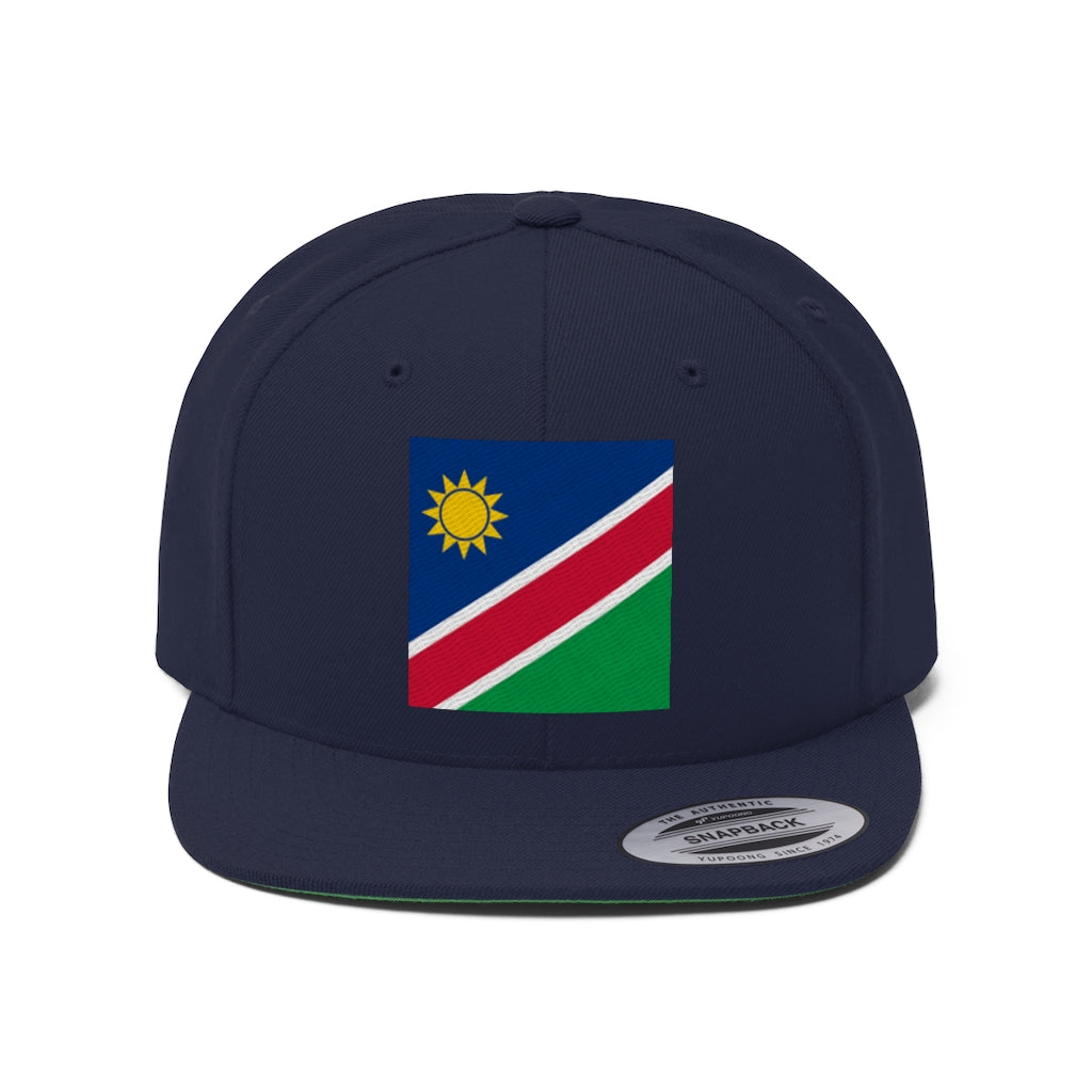 NAMIBIA Unisex Flat Bill Hat