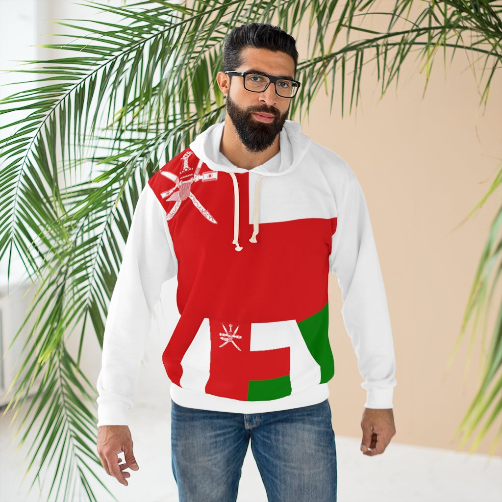 Oman AOP Unisex Pullover Hoodie