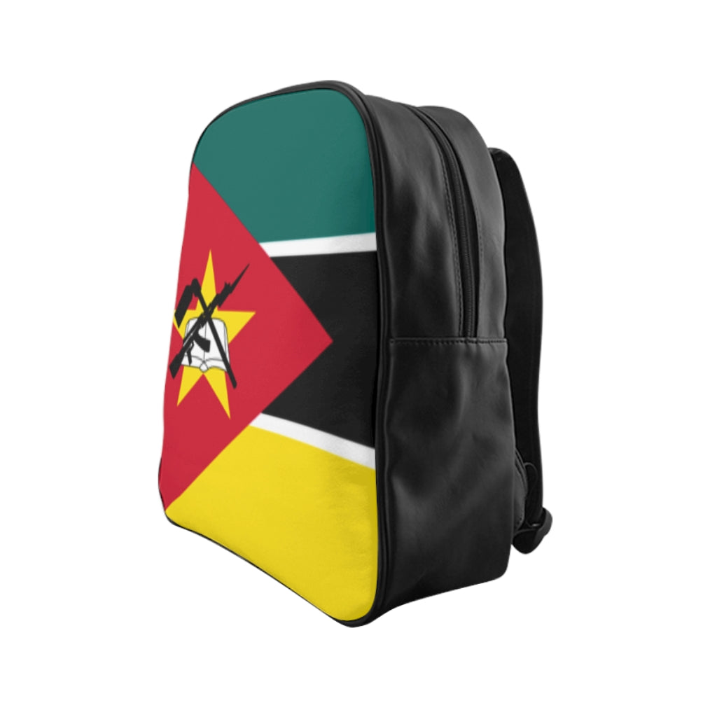 MOZAMBIQUE FLAG School Backpack