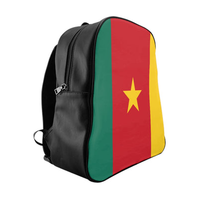 CAMEROON FLAG School Backpack