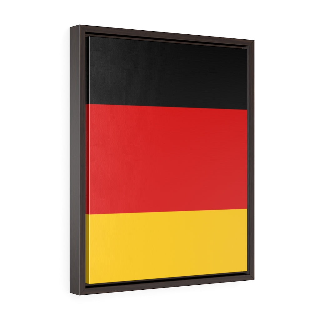 GERMANY Vertical Framed Premium Gallery Wrap Canvas