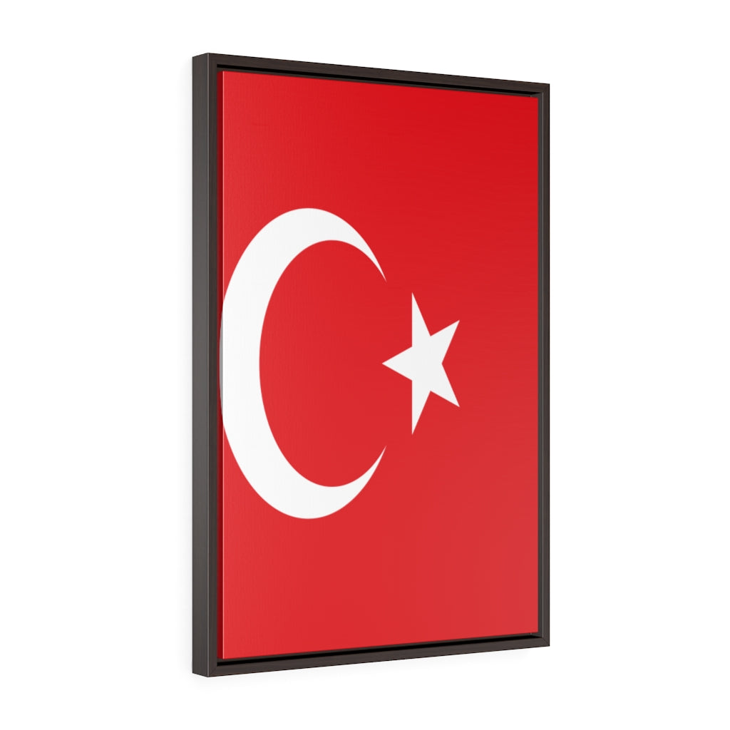 TURKEY Vertical Framed Premium Gallery Wrap Canvas